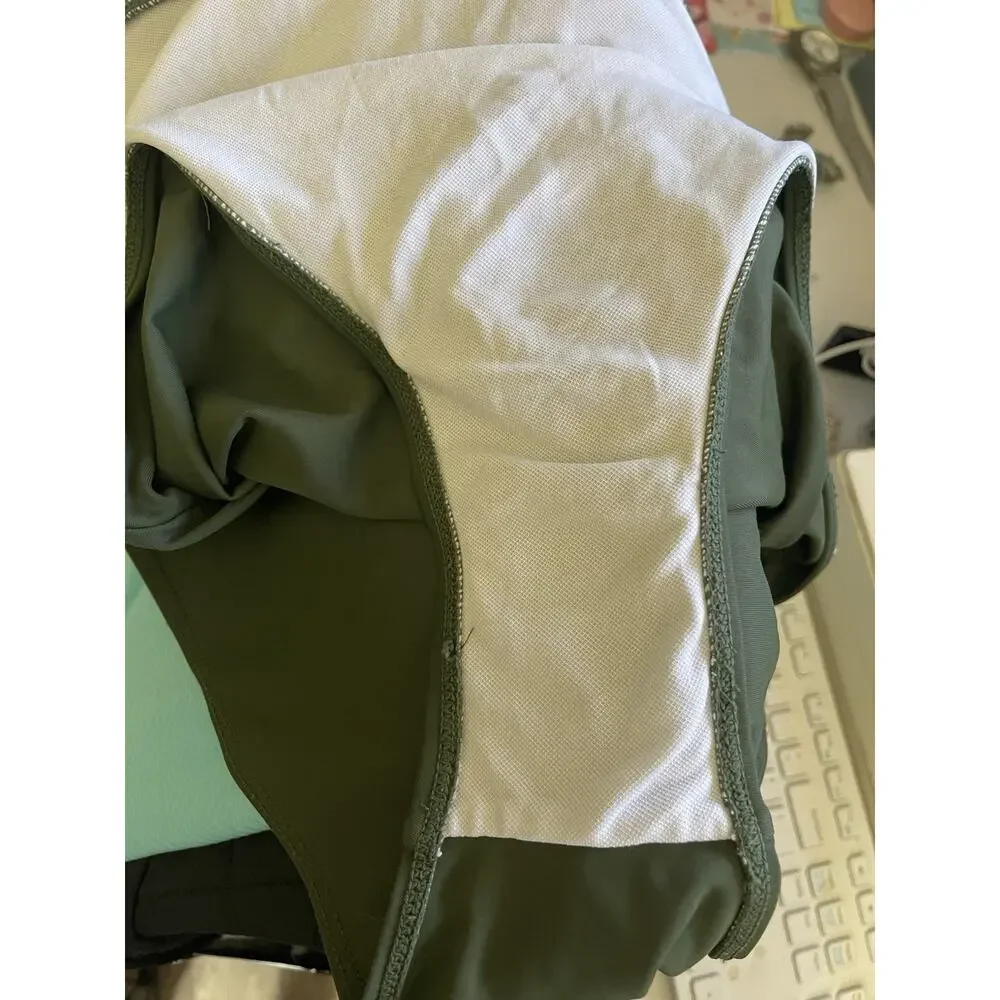 Tempt Me Women One Piece Swimsuit Olive Green High‎ Waist XL